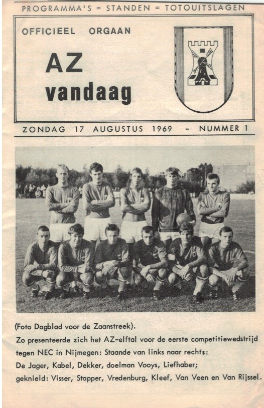 AZ Programma 17-aug-1969 AZ-MVV